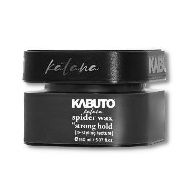 Kabuto Spider Wax plaukų vaškas stiprios fiksacijos (voratinklį primenančia tekstūra) 150ml
