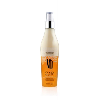 Magnetique Satine Line Gold & Keratin 2 faz. kondicionierius su keratinu ir skystu auksu 250ml