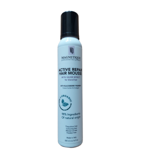 Magnetique Active Repair Silver Effect putos plaukams su gervuogių pigmentu kakavos sviestu ir kolagenu 200ml
