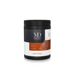Mondy Acid Balance rūgštinanti kaukė nusilpusiems plaukams po dažymo, balinimo ar ilgalaikio garbanojimo pH 2,8–4,0 1000ml Mondy Acid Balance rūgštinanti kaukė nusilpusiems plaukams po dažymo, balinimo ar ilgalaikio garbanojimo pH 2,8–4,0 1000ml