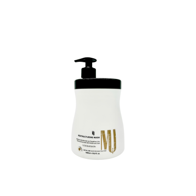 Magnetique Satine Line Gold & Keratin regeneruojanti kaukė su keratinu ir mikroaktyviu skystu auksu 1000ml