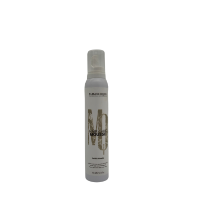Magnetique Gold & Keratin Hair Care Mousse nenuplaunamas putojantis kondicionierius  plaukams su keratinu ir aktyviomis augalinės kilmės kamieninėmis ląstelėmis 200ml