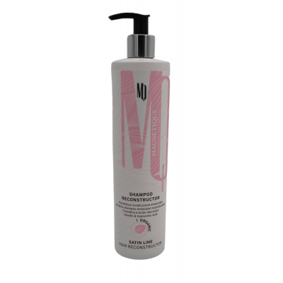 Magnetique Satine Line Reconstructor drėkinamasis šampūnas, praturtintas keratinu ir hialurono rūgštimi molekulinei plaukų rekonstrukcijai 500ml Magnetique Satine Line Reconstructor drėkinamasis šampūnas, praturtintas keratinu ir hialurono rūgštimi molekulinei plaukų rekonstrukcijai 500ml