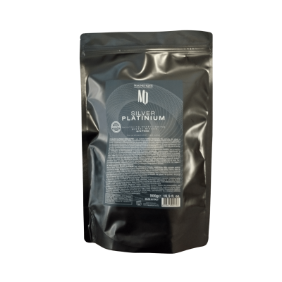 Magnetique Silver Platinum 9 Tones šviesinimo milteliai su keratino kompleksu 500g Magnetique Silver Platinum 9 Tones šviesinimo milteliai su keratino kompleksu 500g