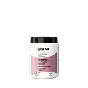 Pura Kosmetica Color-Pro Life Colour Protection spalvos apauganti kaukė dažytiems, šviesintiems ir chemiškai apdorotiems plaukams pH 2,50 – 3,50, 1000ml Pura Kosmetica Color-Pro Life Colour Protection spalvos apauganti kaukė dažytiems, šviesintiems ir chemiškai apdorotiems plaukams pH 2,50 – 3,50, 1000ml