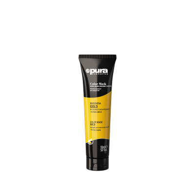 Pura Kosmetica Pure Color dažanti plaukų kaukė Gold, 150ml
