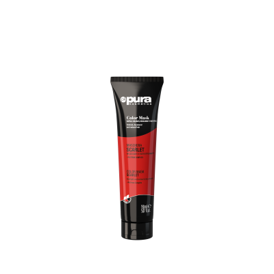 Pura Kosmetica Pure Color dažanti plaukų kaukė Scarlet, 150ml