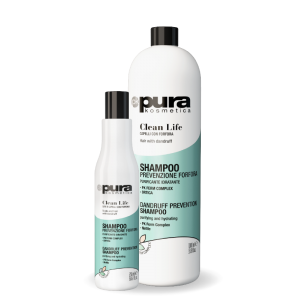 Pura Kosmetica Clean Life Purifying Hydrating Valomasis šampūnas nuo pleiskanų pH 5,00 – 6,00 250ml Pura Kosmetica Clean Life Purifying Hydrating Valomasis šampūnas nuo pleiskanų pH 5,00 – 6,00 250ml