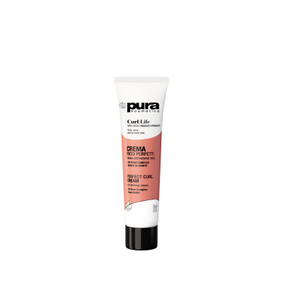 Pura Kosmetica Curl Life formuojantis kremas garbanotiems, banguotiems ir dirbtinai apdorotiems plaukams pH 2,50 – 3,50 150ml Pura Kosmetica Curl Life formuojantis kremas garbanotiems, banguotiems ir dirbtinai apdorotiems plaukams pH 2,50 – 3,50 150ml
