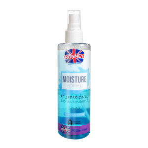 Ronney Moisture Power dvifazis drėkinamasis purškiklis sausiems ir pažeistiems plaukams 285ml Ronney Moisture Power dvifazis drėkinamasis purškiklis sausiems ir pažeistiems plaukams 285ml