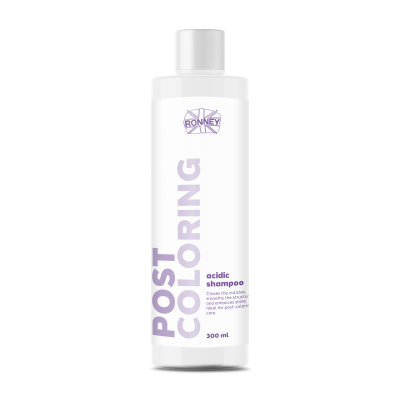 Ronney Post Coloring rūgštinantis šampūnas dažytiems plaukams pH 3,5-4,5 1000ml Ronney Post Coloring rūgštinantis šampūnas dažytiems plaukams pH 3,5-4,5 1000ml