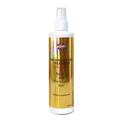 Ronney Holo Shine Star Regenerating Treatment pieno purškalas sausiems ir pažeistiems plaukams 285 ml