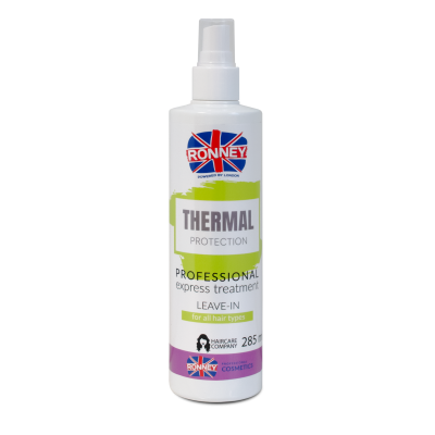 Ronney Thermal Protection Leave in nenuplaunamas purškiklis nuo aukštų temperatūrų 285ml Ronney Thermal Protection Leave in nenuplaunamas purškiklis nuo aukštų temperatūrų 285ml