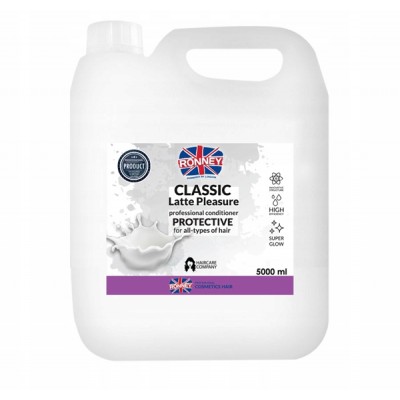 Ronney Classic Latte Pleasure Protective Kondicionierius  visų tipų plaukams 5000ml