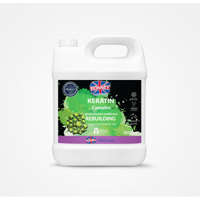 Ronney Keratin Complex Rebulding atstatomasis plaukų šampūnas su keratinu 5000ml
