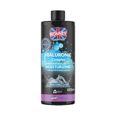 Ronney Hialuronic Complex Moistruizing drėkinantis šampūnas 1000ml Ronney Hialuronic Complex Moistruizing drėkinantis šampūnas 1000ml