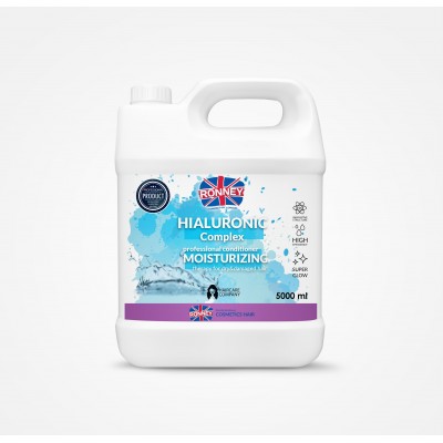 RONNEY Hialuronic Complex Moistruizing drėkinantis kondicionierius 5000ml RONNEY Hialuronic Complex Moistruizing drėkinantis kondicionierius 5000ml