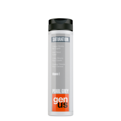 GENUS SATURATION PEARL GREY Direct color in gel enriched with Vitamin E 150ml GENUS SATURATION PEARL GREY Direct color in gel enriched with Vitamin E 150ml
