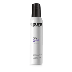 Pura Kosmetica Pure Volume Putos plaukų apimčiai vidutinės fiksacijos 300ml Pura Kosmetica Pure Volume Putos plaukų apimčiai vidutinės fiksacijos 300ml