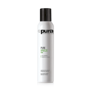 Pura Kosmetica Pure Breeze Plaukų lakas be dujų vidutinė fiksacija, 300ml Pura Kosmetica Pure Breeze Plaukų lakas be dujų vidutinė fiksacija, 300ml