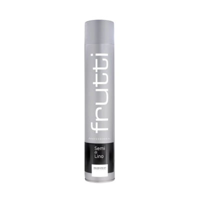 Frutti Professional Semi Di Lino plaukų lakas stiprios fiksacijos visų tipų plaukams su linų sėmenų ekstraktu 750ml