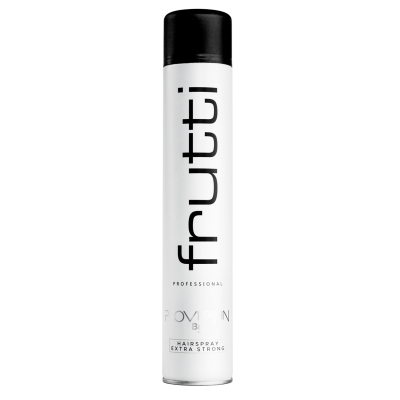 Frutti Professional plaukų lakas su provitaminu B5 ir UV apsauga ekstra stiprios fiksacijos 750ml Frutti Professional plaukų lakas su provitaminu B5 ir UV apsauga ekstra stiprios fiksacijos 750ml