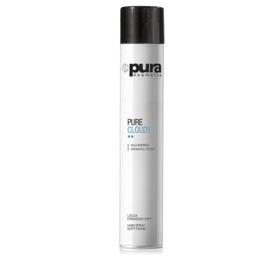 Pura Kosmetica Pure Cloudy Plaukų lakas vidutinės fiksacijos 500ml Pura Kosmetica Pure Cloudy Plaukų lakas vidutinės fiksacijos 500ml
