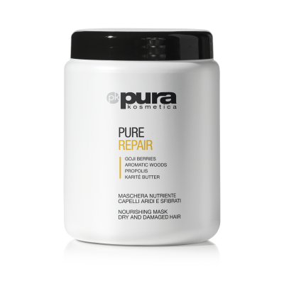 Pura Kosmetica Pure Repair Maitinanti kaukė sausiems pažeistiems plaukams, 1000ml
